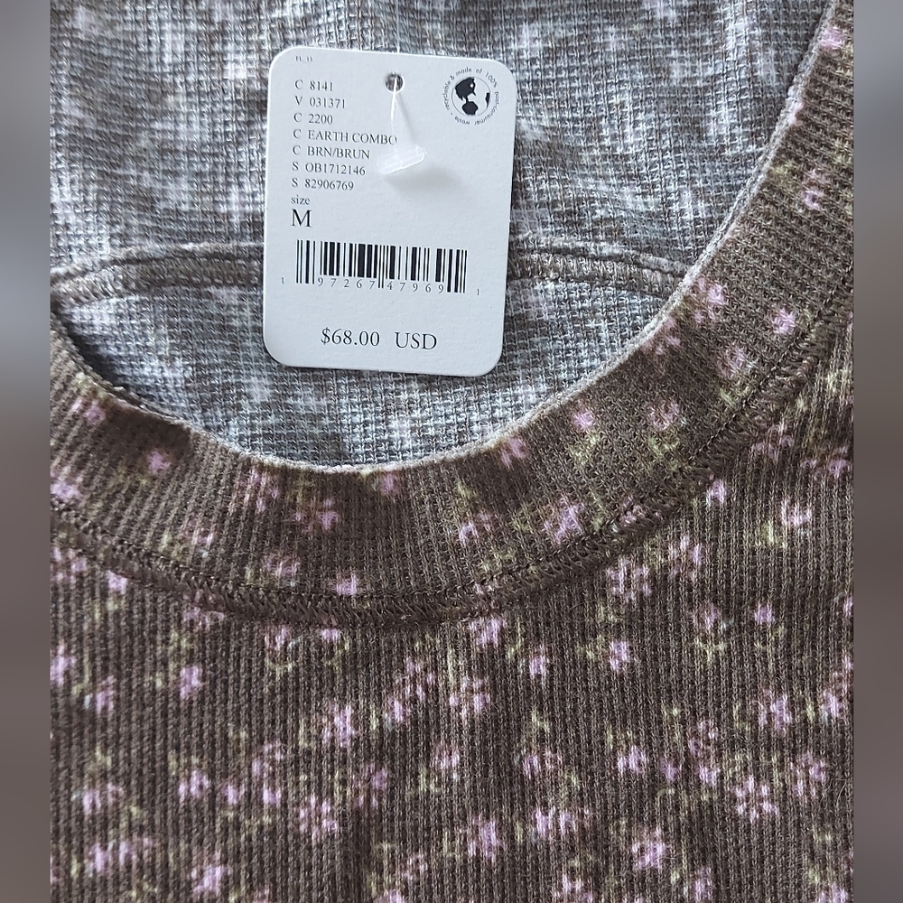 Free People Multicolor Bodysuit Earth Combo - Picture 3 of 8